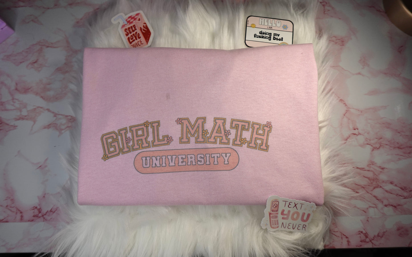 Girl Math University Tee